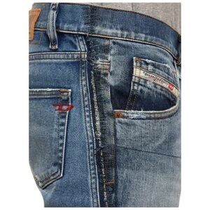 Diesel D Strukt SP11 Jeans Wash 009GE Mens 31X32 Distressed Stretch Slim Tapered